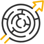 complexity maze icon